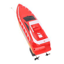 Hochgeschwindigkeits Rot 2,4 GHz Fernbedienungsboot 26x7x9cm