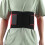 Adjustable Lumbar Back Support Belt Breathable M Size Red 15
