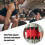 Adjustable Lumbar Back Support Belt Breathable M Size Red 3