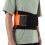 Adjustable Breathable Back Support Belt Lumbar Brace M Size Orange 11