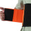 Adjustable Breathable Back Support Belt Lumbar Brace M Size Orange 9