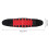 Adjustable Lumbar Back Support Belt Breathable M Size Red 11