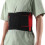Adjustable Lumbar Back Support Belt Breathable M Size Red 7