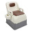 Tragbarer Toilettensitz, stabile Basis, weich 4