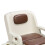 Tragbarer Toilettensitz, stabile Basis, weich 15