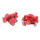 Front & Rear Brake Calipers 2PCS Compatible with 47cc 49cc 2 Stroke Mini Bikes 15