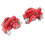 Front & Rear Brake Calipers 2PCS Compatible with 47cc 49cc 2 Stroke Mini Bikes 16