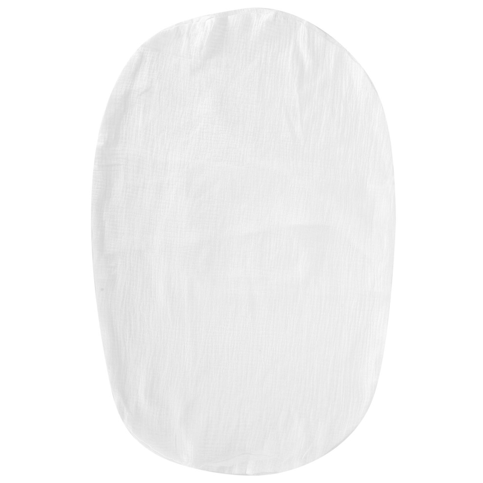 Newborn Lounger Cover - Travel-Friendly Breathable Removable White