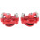Front & Rear Brake Calipers 2PCS Compatible with 47cc 49cc 2 Stroke Mini Bikes 2