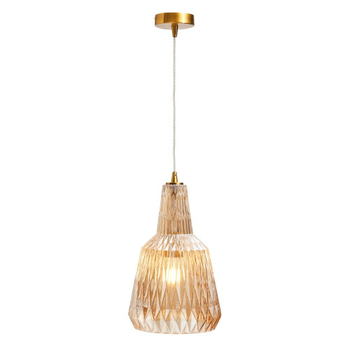 Visconte Mikael Glass Ceiling Pendant - Champagne