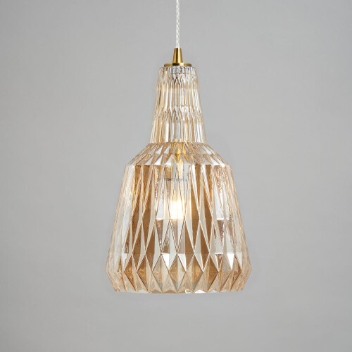 Visconte Mikael Glass Ceiling Pendant - Champagne 2