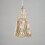 Visconte Mikael Glass Ceiling Pendant - Champagne 4
