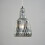 Visconte Mikael Glass Ceiling Pendant - Smoke 3