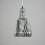 Visconte Mikael Glass Ceiling Pendant - Smoke 4