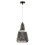 Visconte Mikael Glass Ceiling Pendant - Smoke 6