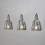 Visconte Mikael Ceiling Pendant 3 Light - Smoke 3