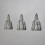 Visconte Mikael Ceiling Pendant 3 Light - Smoke 4