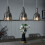 Visconte Mikael Ceiling Pendant 3 Light - Smoke 2