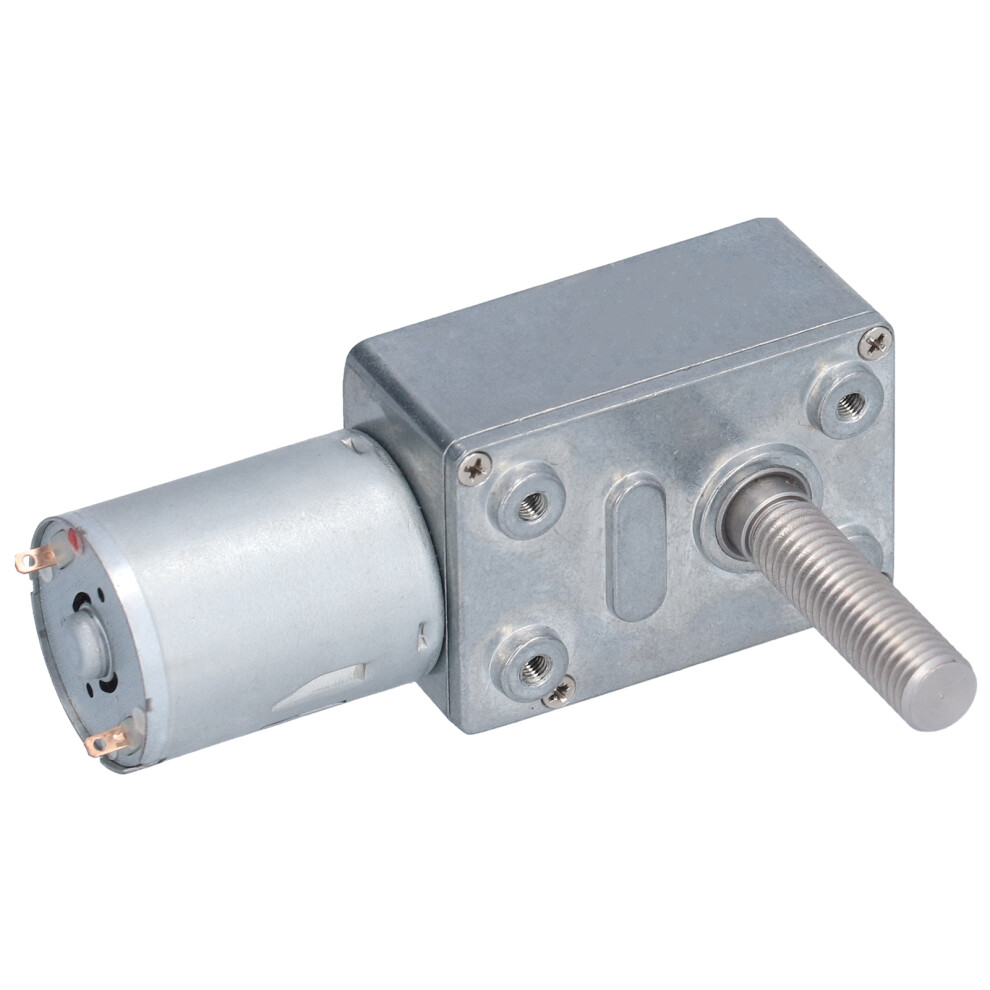 Jgy370 Dc 24V Gear Motor With M8 Threaded Shaft 33Mm, 40Rpm 7901358177648