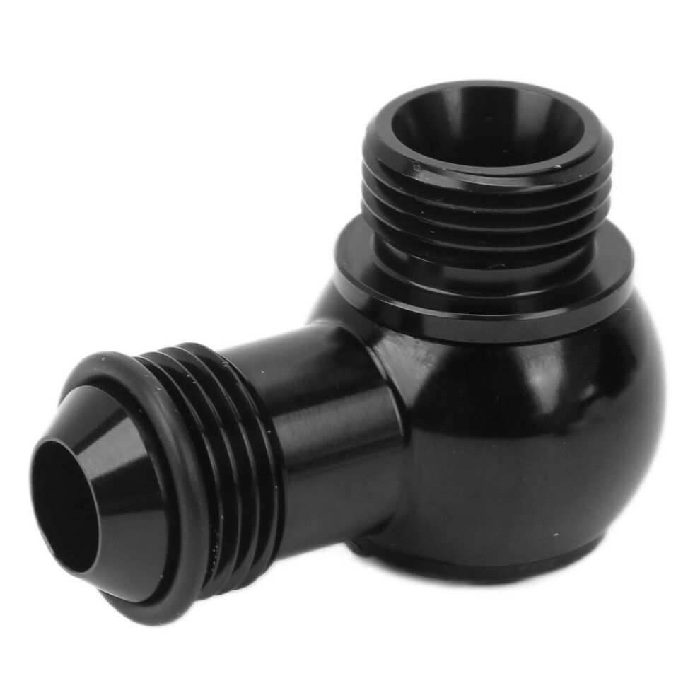 8An To Orb-8 Banjo Adapter Bolt Aluminum Rubber Black 4681358179530