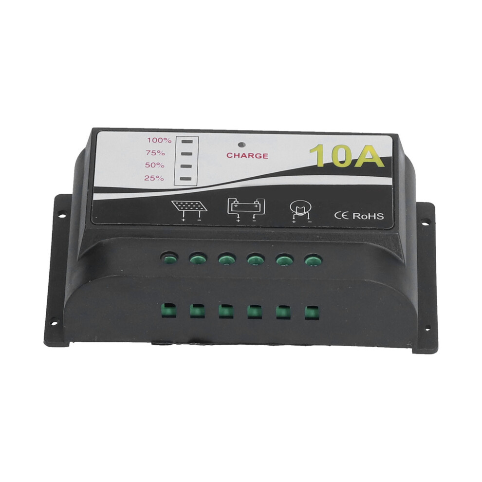 Durable Abs Solar Charge Controller 12V/24V 10A Discharge Regulator 7891358180031