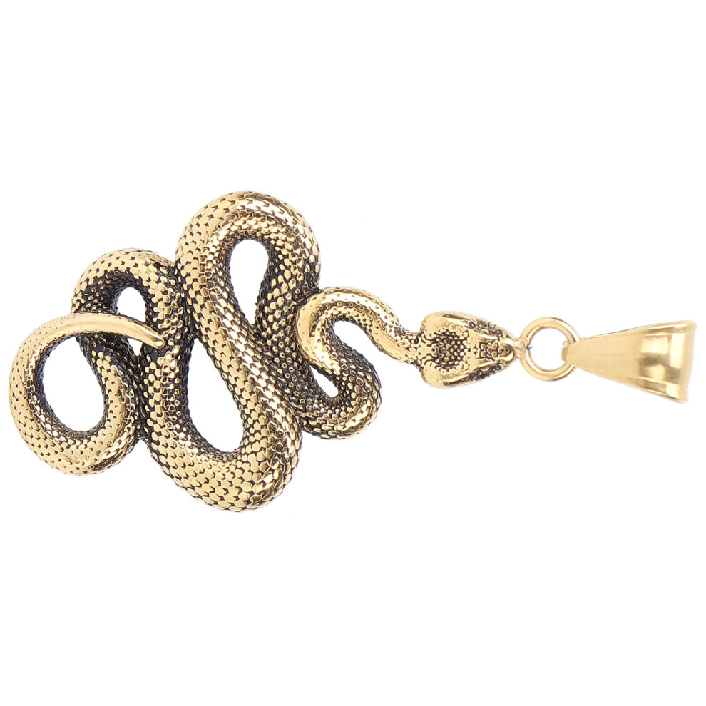 Gold Titanium Steel Snake Zipper Pulls For Clothes & Bags,
