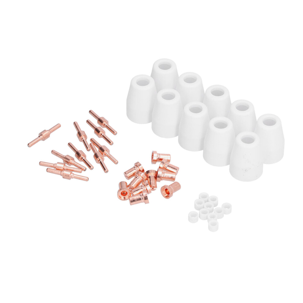 40Pcs Plasma Cutting Torch Consumables Kit For Pt31/Lg40/Cut40 7631358181276