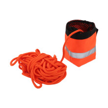Life-Saving 15M Reflective Floating Rope Bag with Whistle for Water Sports