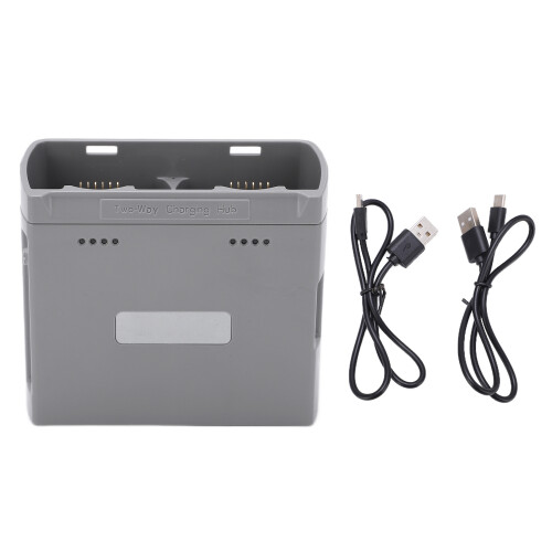 Grey Bidirectional Charging Hub for DJI MINI 2 & MINI SE Batteries 1
