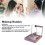 5-teiliges Make-up-Pinsel-Set, ergonomisch, feine 15