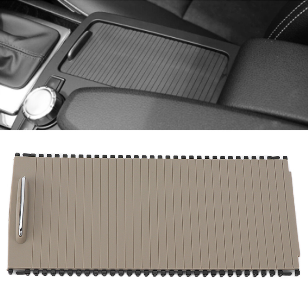 Center Console Slide Cup Holder Cover For W204/W212 Beige 8401358182738