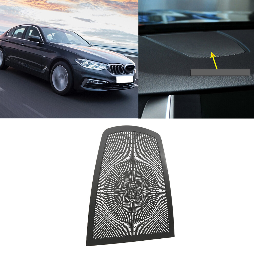 Dashboard Speaker Cover Trim For 5 Series F02 F10 2011-2017 Aluminum Alloy 5061358182645