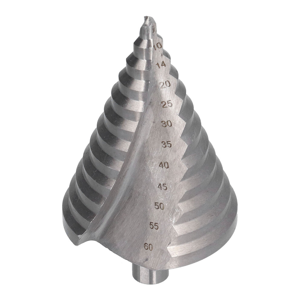 Pagoda Cone Spiral Groove Steel Step Drill Bit 6-60Mm Reaming Hole Tool For Aus 7891358183360
