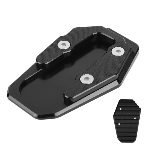 Plaque de béquille en aluminium pour R1200RT noir 2