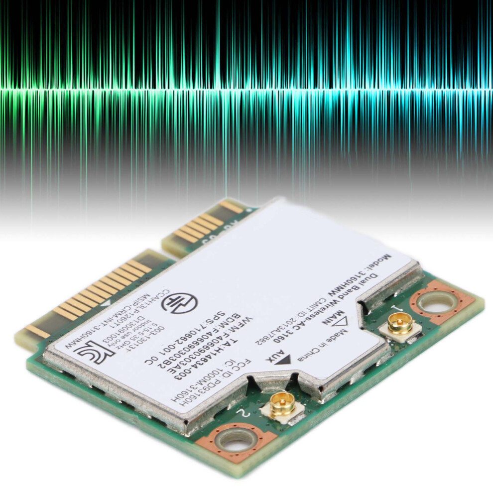 Dual Band Wireless Card 2.4G/5G 150M/433M For Windows Pcs 7641358183200
