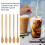 5pcs Wooden Spoons Set - Oval, Light, Comfortable Grip, 20.2cm 4