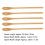 5pcs Wooden Spoons Set - Oval, Light, Comfortable Grip, 20.2cm 8