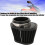 51mm Motorcycle Air Filter Clamp-On Dustproof Rubber - 2in Black 3