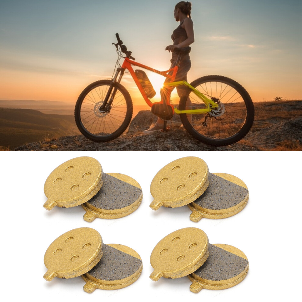 4 Pair Electric Scooter Disc Brake Pad Copper Based Bike Round Brake Pad UK-image-OPC-PMRPWJF-NEW