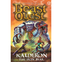 Beast Quest Kalderon the Iron Bear by Adam Blade Paperback Book