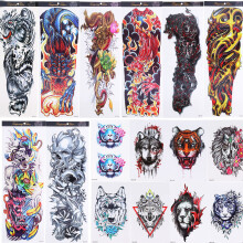 8 fogli di tatuaggi 170x480mm/120x190mm QB-3005