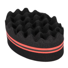 Big Hole Hair Sponge for Dreds Locking Afro Curls Styling Tool for Men Women