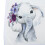 Coperta per i traguardi viola con elefante - Flanella 9