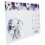 Coperta per i traguardi viola con elefante - Flanella 8