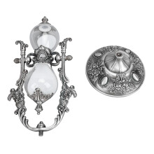 30-Minuten-Sanduhr, antike Sanduhr aus Metall,