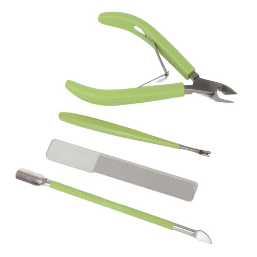 Nagelknipser-Set, Edelstahl, multifunktional, 2