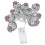 10LED Skull String Lights for Halloween Party | Warm Light, Battery Operated 2