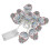10LED Skull String Lights for Halloween Party | Warm Light, Battery Operated 9