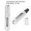 Mini atomizzatore per profumo riempibile da 5 ml, argento 11