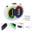 Rotating Bean Toy for Adults, Anxiety Relief, Decompression, 7.5cm White Plastic 9